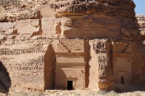 President Macron Visit To Al-Hijr Archaeological Site - Saudi Arabia