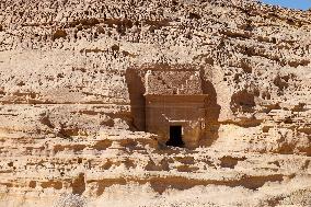 President Macron Visit To Al-Hijr Archaeological Site - Saudi Arabia