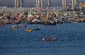 Preparation For The Upcoming Maha Kumbh Mela 2025 Festival