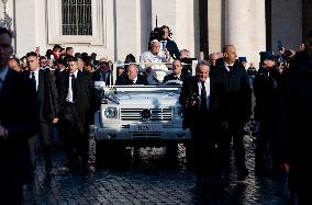 Pope Francis General Weekly Audience