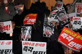 Rally Calling for The Impeachment of President Yoon - Seoul