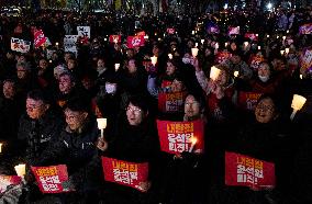 Rally Calling for The Impeachment of President Yoon - Seoul