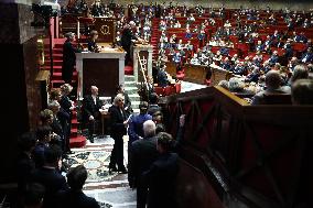 Session Discussion and Vote on The Motion of Censure - Paris