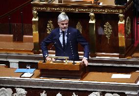 Session Discussion and Vote on The Motion of Censure - Paris