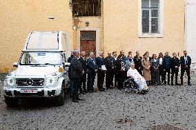 Pope Francis Gets First Electric 'Popemobile’ - Vatican