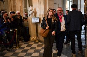 Presser on the motions of censure at the National Assembly in Paris FA