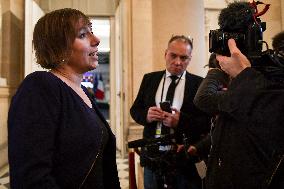 Presser on the motions of censure at the National Assembly in Paris FA