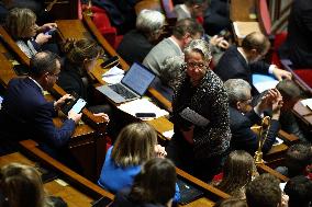 Session Discussion and Vote on The Motion of Censure - Paris