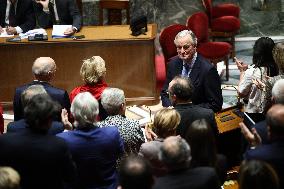 Session Discussion and Vote on The Motion of Censure - Paris