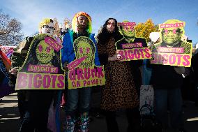 Protests as Supreme Court hears case on transgender care for children under 18