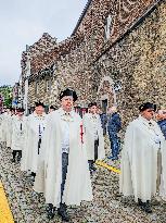 Annual ​Catholic​ City Procession In Maastricht