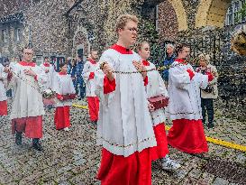 Annual ​Catholic​ City Procession In Maastricht