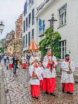 Annual ​Catholic​ City Procession In Maastricht