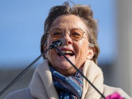 Protests At The Supreme Court As A Case Is Argued Over Gender-affirming Care For Minors.