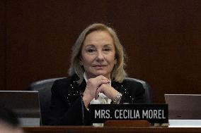 DC: Msr. Morel pay tribute during a OAS regular meeting