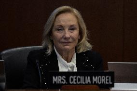 DC: Msr. Morel pay tribute during a OAS regular meeting