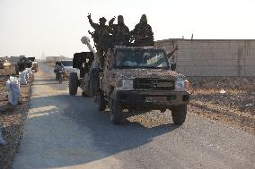 Rebels In Northwest Syria Seize Regime Vehicles Near Kweris Airport