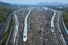 Railway Passenger Volume Growth in China