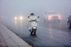 Heavy Fog Hit Anyang