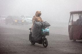 Heavy Fog Hit Anyang