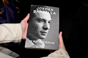 Jordan Bardella Book Signing - Paris