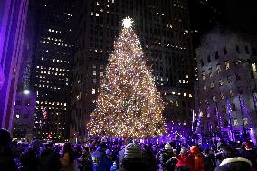 Xmas tree at Rockefeller Center