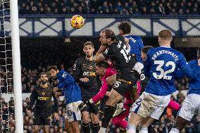 Everton FC v Wolverhampton Wanderers FC - Premier League