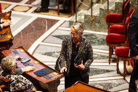 Examination Of The Report On The 2024 End-of-Year Finance Bill, At The National Assembly, In Paris