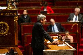 Examination Of The Report On The 2024 End-of-Year Finance Bill, At The National Assembly, In Paris