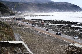 Detour opens in quake-hit Wajima city