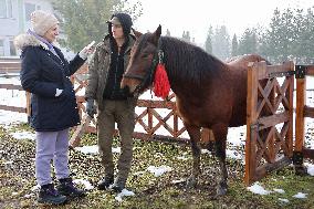 Hutsulyk Hutsul Pony Centre in Kosiv