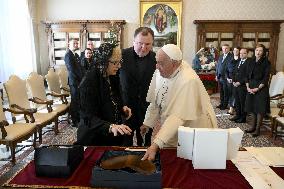 Pope Francis Meets President of Slovenia - Vatican