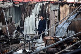 Israeli Strikes In Khan Younis Tent Camp