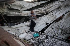 Israeli Strikes In Khan Younis Tent Camp