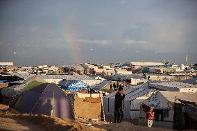 Israeli Strikes In Khan Younis Tent Camp