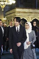 Japan crown prince, crown princess in Turkey