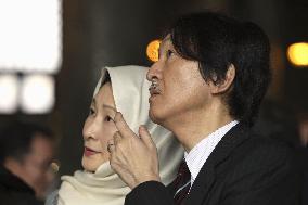 Japan crown prince, crown princess in Turkey