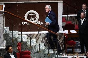 Session of no-confidence votes at the National Assembly - Paris