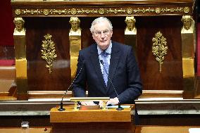 Session of no-confidence votes at the National Assembly - Paris