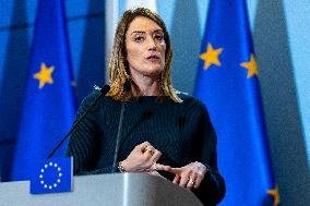 President of the European Parliament Roberta Metsola To Visit Poland