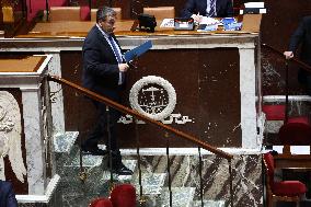 Vote Session Concerning Creation of a university hospital centre in Corsica at The National Assembly - Paris