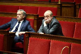 Vote Session Concerning Creation of a university hospital centre in Corsica at The National Assembly - Paris