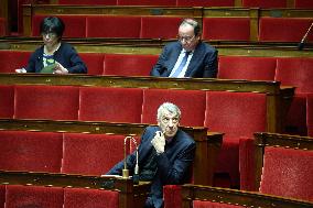 Vote Session Concerning Creation of a university hospital centre in Corsica at The National Assembly - Paris