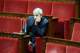 Vote Session Concerning Creation of a university hospital centre in Corsica at The National Assembly - Paris