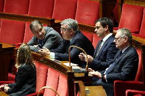 Vote Session Concerning Creation of a university hospital centre in Corsica at The National Assembly - Paris