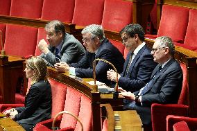 Vote Session Concerning Creation of a university hospital centre in Corsica at The National Assembly - Paris