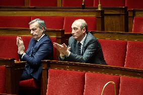 Vote Session Concerning Creation of a university hospital centre in Corsica at The National Assembly - Paris