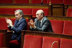 Vote Session Concerning Creation of a university hospital centre in Corsica at The National Assembly - Paris