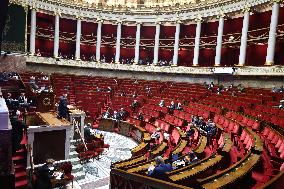 Vote Session Concerning Creation of a university hospital centre in Corsica at The National Assembly - Paris