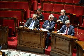 Vote Session Concerning Creation of a university hospital centre in Corsica at The National Assembly - Paris